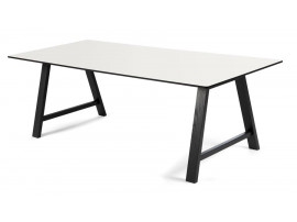 Table de repas  scandinave modèle T1. Stratifié ou linoléum. En 160/180/220/240/295 cm. 