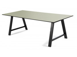 Table de repas  scandinave modèle T1. Stratifié ou linoléum. En 160/180/220/240/295 cm. 