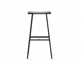 Scandinavian stool bar model HC2 black. 65 cm or 79 cm. 