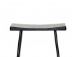 Tabouret de bar scandinave modèle HC2 noir. H65 cm ou H79 cm. 