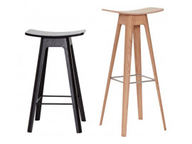 Scandinavian stool bar model HC1 oak. 67 cm or 80 cm. 