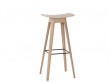 Scandinavian stool bar model HC1 oak. 67 cm or 80 cm. 