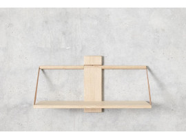 Scandinavian Wood Wall Shelf 