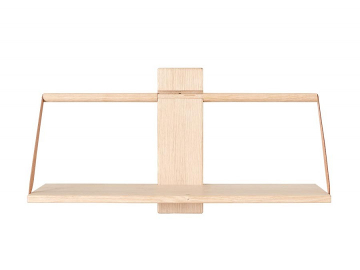 Scandinavian Wood Wall Shelf 