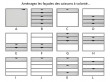 Systeme scandinave modulable mural Modèle S2-51