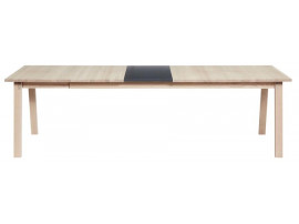 Table de repas  scandinave à rallonge modèle T9. chêne massif. De 220 cm à 420 cm. 8/18 pers