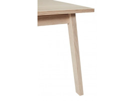 Table de repas  scandinave à rallonge modèle T9. chêne massif. De 220 cm à 420 cm. 8/18 pers