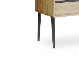 Small chest of drawers, 3 drawers Model S2 in oak