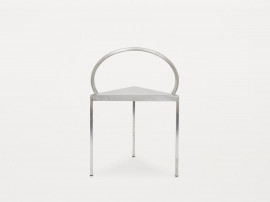 Triangolo chair. Stainless steel. 