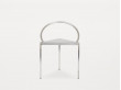 Triangolo chair. Stainless steel. 