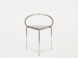 Triangolo chair. Stainless steel. 