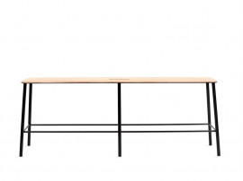 Banc scandinave modèle Adam. Chêne. 120 cm. 