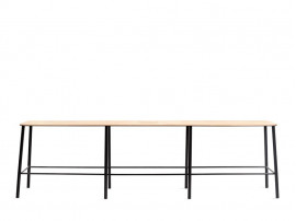 Banc scandinave modèle Adam. Chêne. 160 cm. 