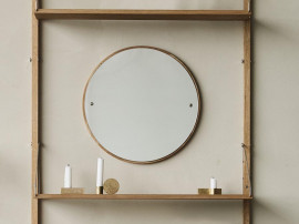 Miroir scandinave modèle Circle. Taille S. Ø 45 cm 