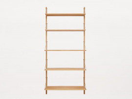 Etagère modulaire scandinave 185,2 cm. 2 montants. 