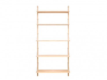 Shelf library H : cm. 2 rails. 