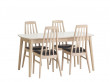 Extendable dining table model 121, 4/8 seats