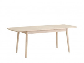 Table de repas scandinave à rallonges, modèle 121, 4/8 pers.