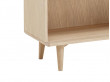 Scandinavian bookcase model 500D in oak