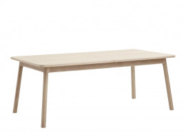 Table de repas scandinave à rallonges, modèle 700 6/12 pers