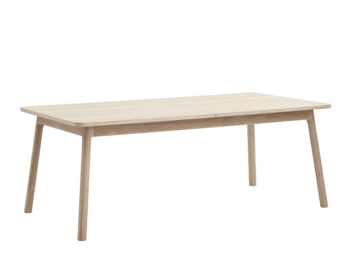 Table de repas scandinave à rallonges, modèle 700 6/12 pers