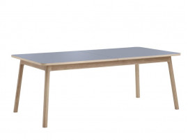 Table de repas scandinave à rallonges, modèle 700G, 6/12 pers.