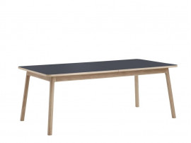 Table de repas scandinave à rallonges, modèle 700G, 6/12 pers.