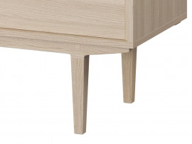 Buffet scandinave modèle 900. 130 cm. Façade vitrée. 