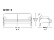  Savannah EJ 880 sofa. 2 seats