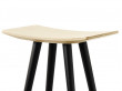 Mikado bar stool. H 65 cm.