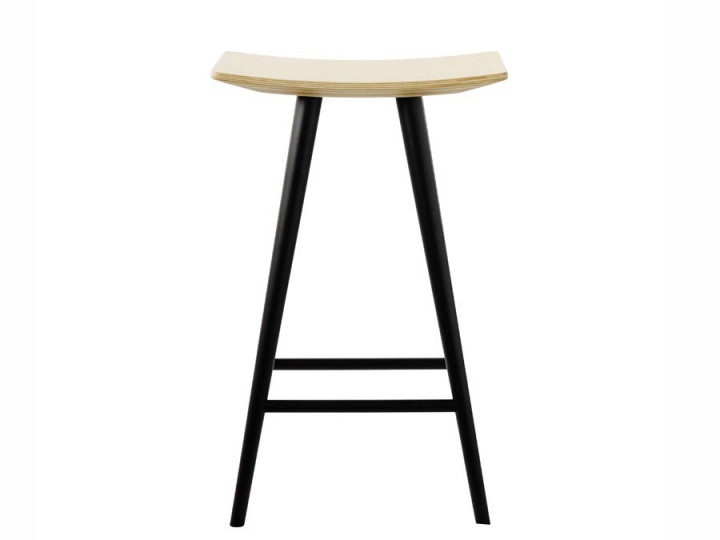 Tabouret de bar scandinave modèle Mikado. H 65 cm.