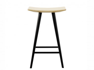 Tabouret de bar scandinave modèle Mikado. H 65 cm.