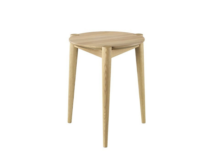 Tabouret tripode scandinave modèle Søs.