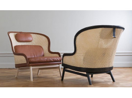 Fauteuil scandinave modèle Dandy black. 