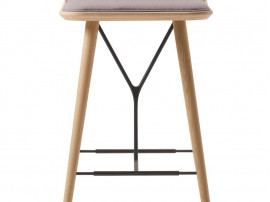 Tabouret de bar scandinave modèle Spine 1731 avec dossier. 68 cm ou 74 cm 