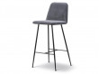 Spine bar stool 1931 with backrest. Metal base. 68 cm ou 74 cm