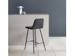 Spine bar stool 1931 with backrest. Metal base. 68 cm ou 74 cm