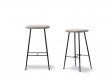 Spine bar stool 1936. Metal base. 68 cm ou 74 cm