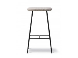 Tabouret de bar scandinave modèle Spine 1936. Base métallique. 68 cm ou 74 cm