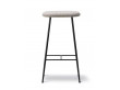 Spine bar stool 1936. Metal base. 68 cm ou 74 cm