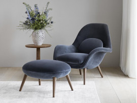 Fauteuil scandinave modèle Swoon