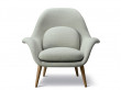 Fauteuil scandinave modèle Swoon