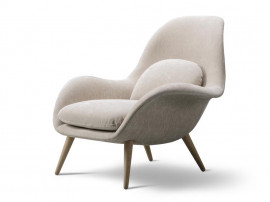 Fauteuil scandinave modèle Swoon