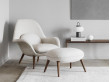 Fauteuil scandinave modèle Swoon