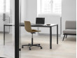 Mesa rectangular office table, 7 sizes.