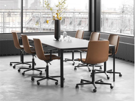 Mesa rectangular office table, 7 sizes.