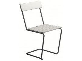 Chair 1.  Galvanized steel base.