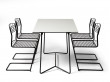 Outdoor table model High-Tech 110 cm. 