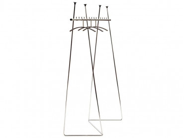 Two Step standing coat rack