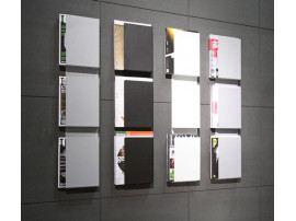 Wall Case magazine rack. 